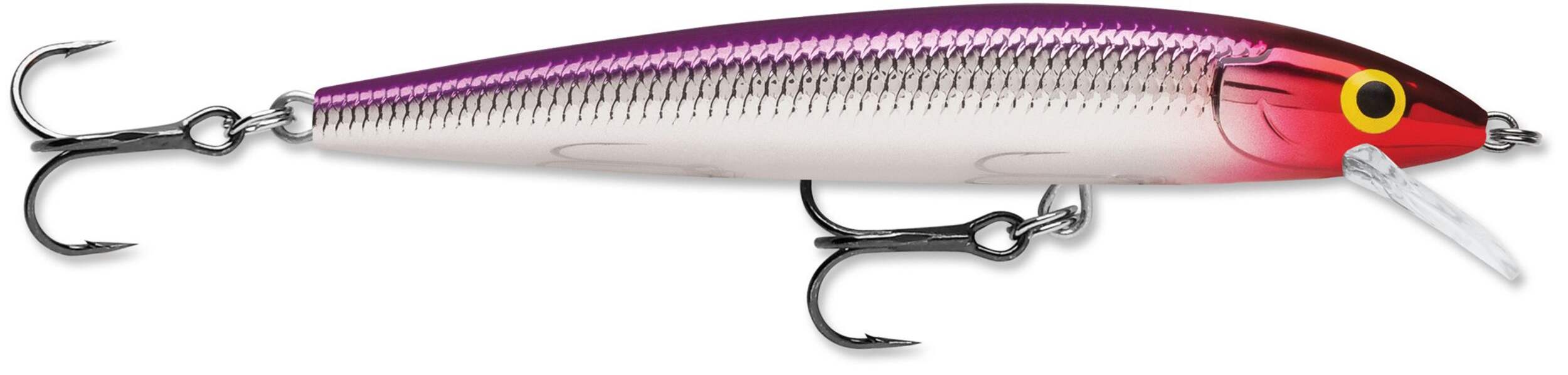 Rapala Husky Purple Clown Jerk Lure, 3/8-oz Side_Right
