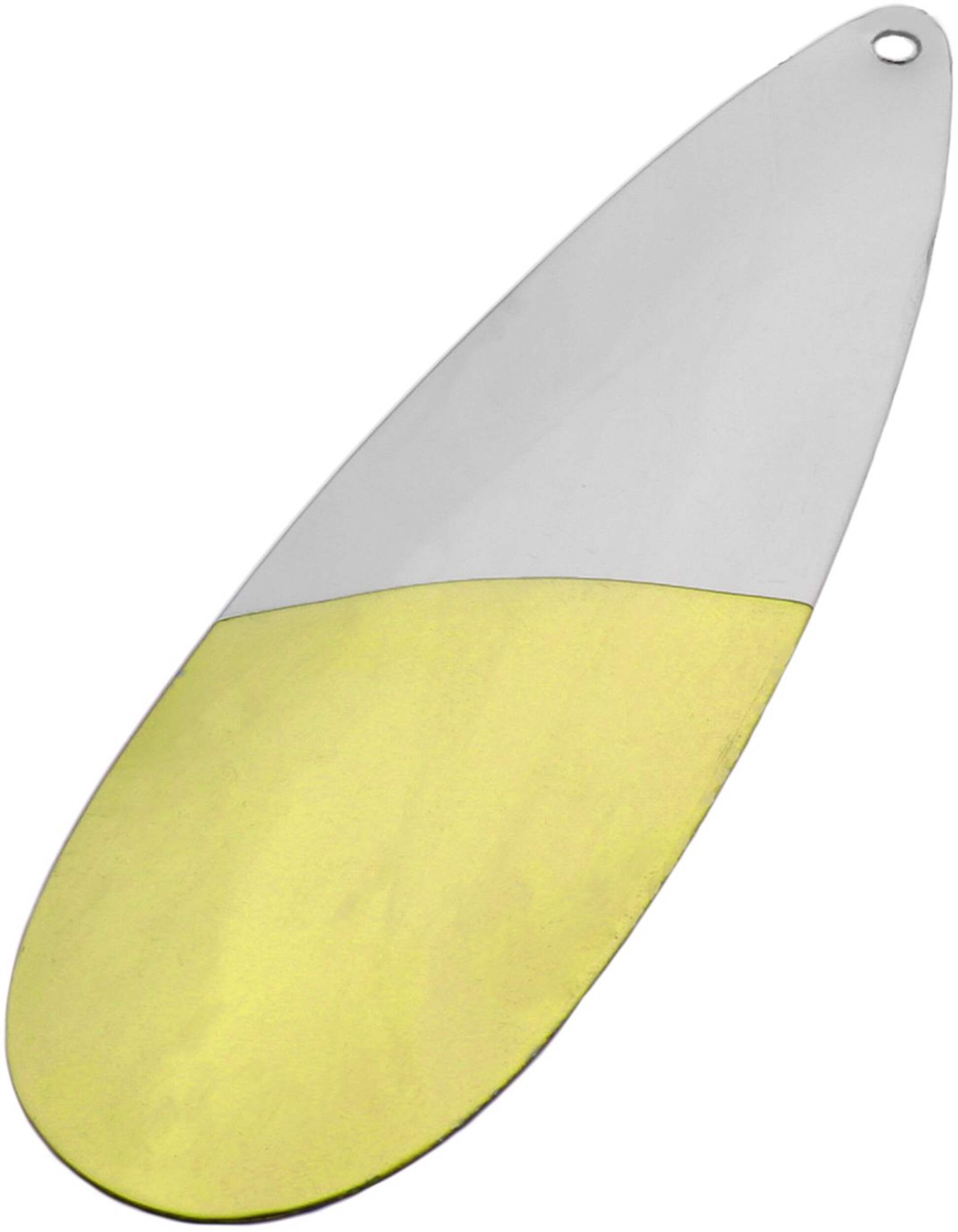 Cuiller Gibbs Delta Cowichan, 50/50 nickel/laiton, no 4 Back_Angled_Right