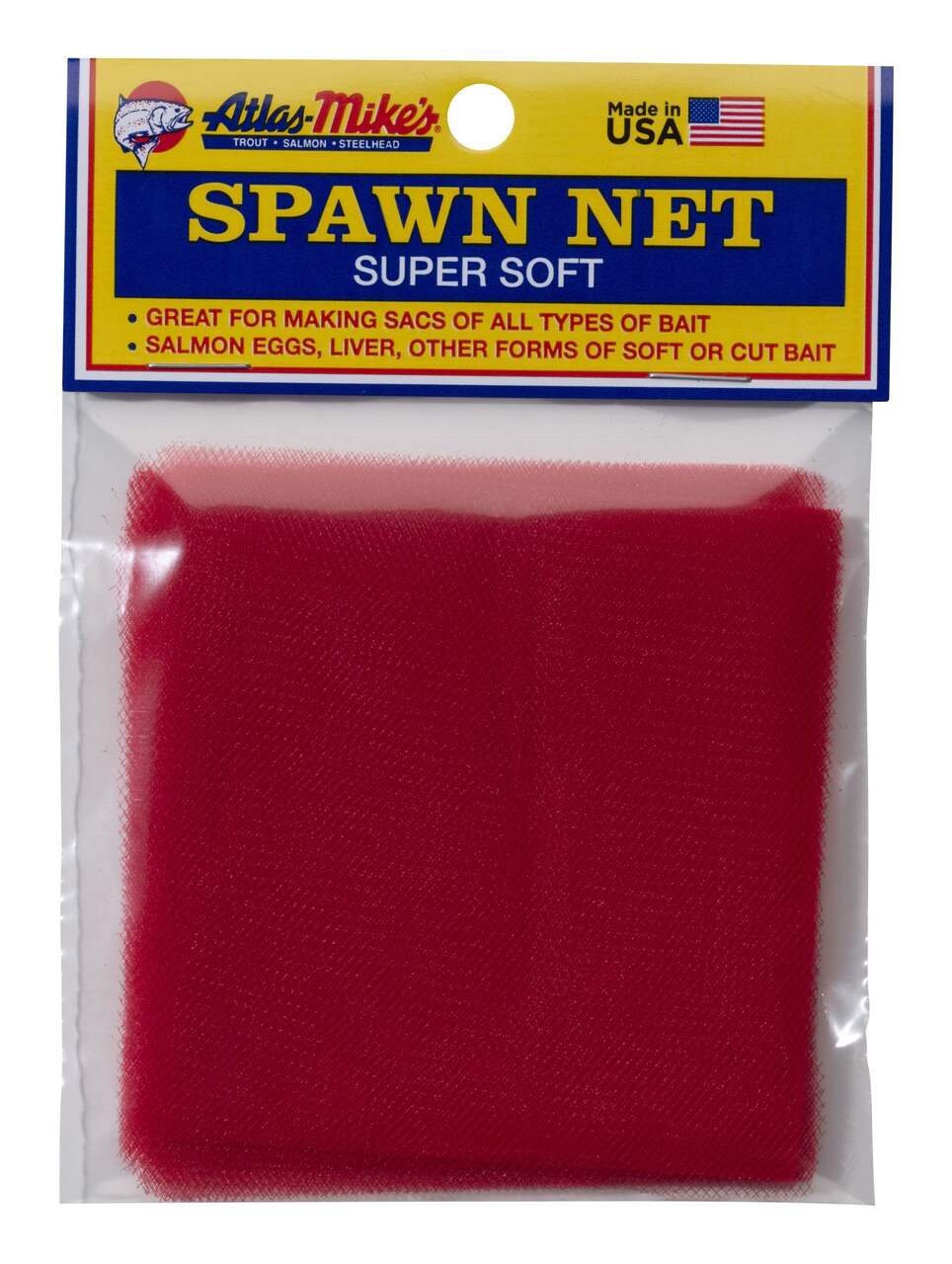 Atlas Mike's Spawn Net Squares, 3 x 3-in
