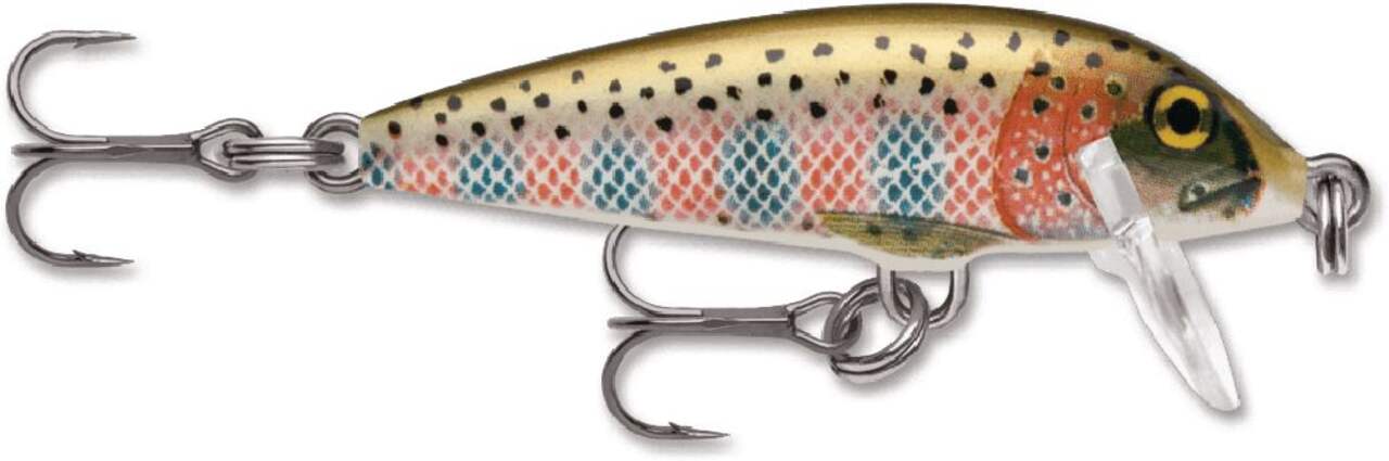 20 pack - 4 Paddle Tail Shad - RAINBOW TROUT - Paddle Tail Swim