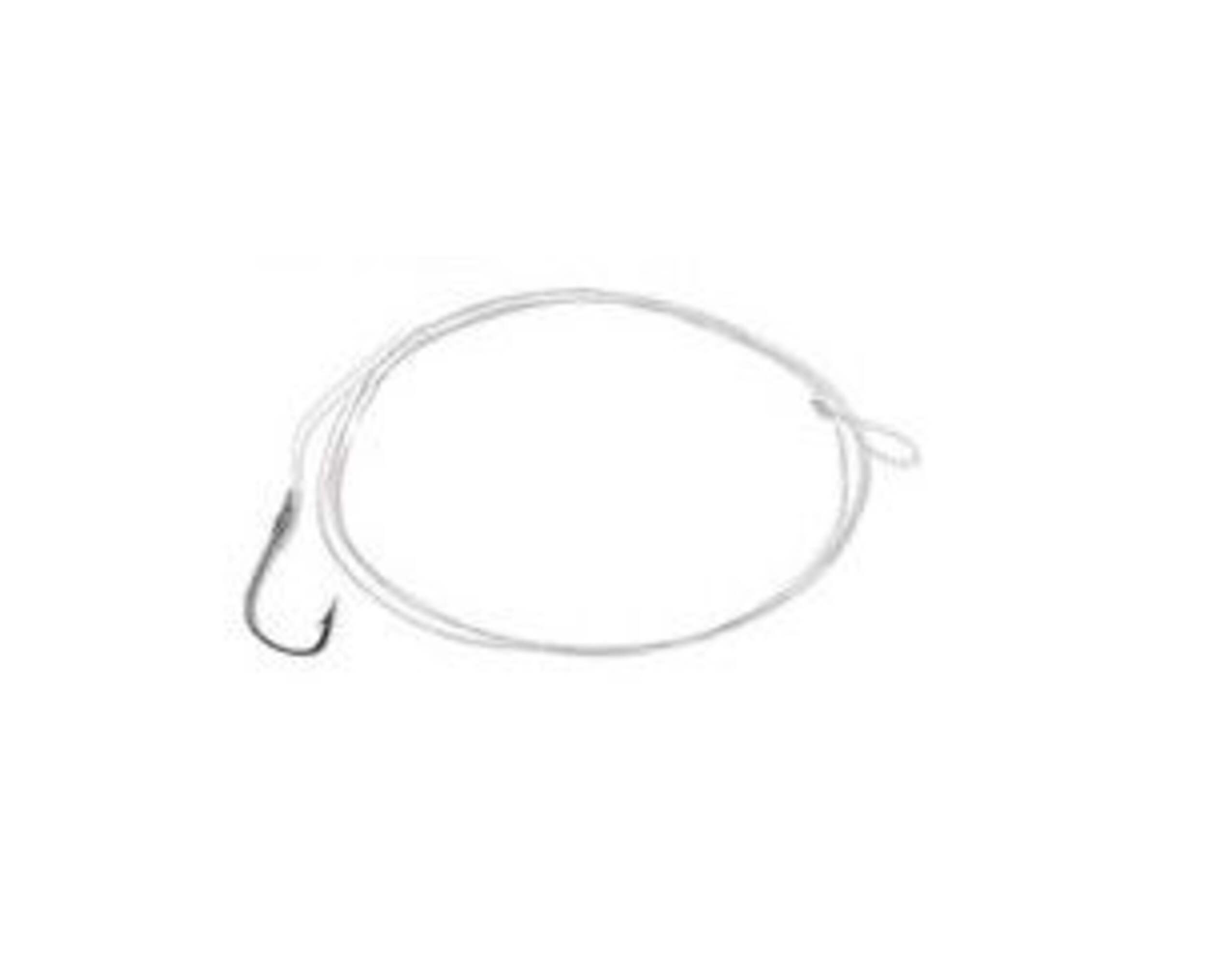 Hameçons montés Mustad French Snell taille 4, rouge, paq. 10 Overhead_Plunge