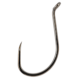 Matzuo Barbless Octopus Beak Hook, Black Chrome Side_Left