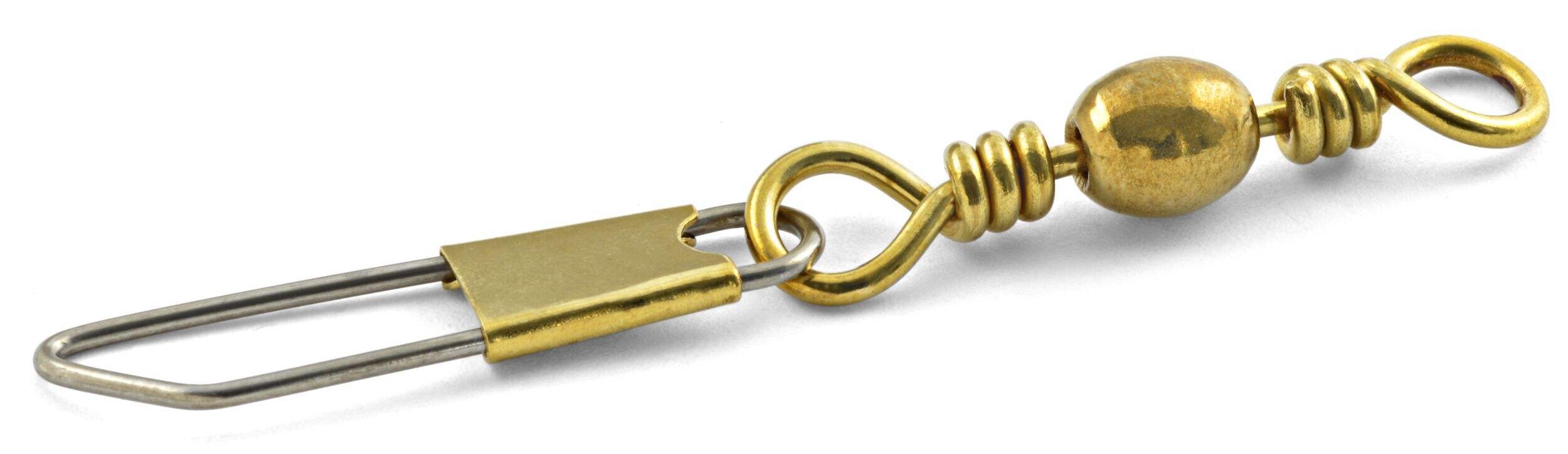 South Bend Brass Snap Swivels, Size 1/0 Side_Right