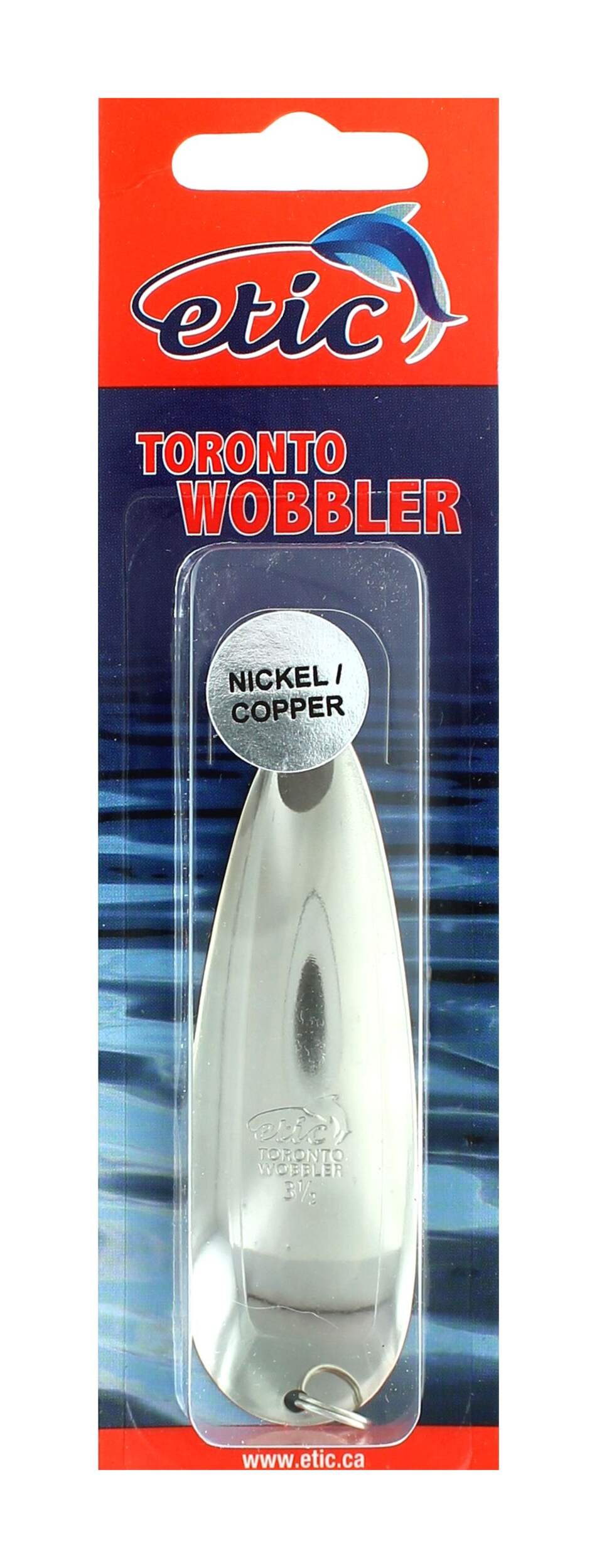 Etic Toronto Wobbler, Nickel Copper, 3.5-in Front_Flat
