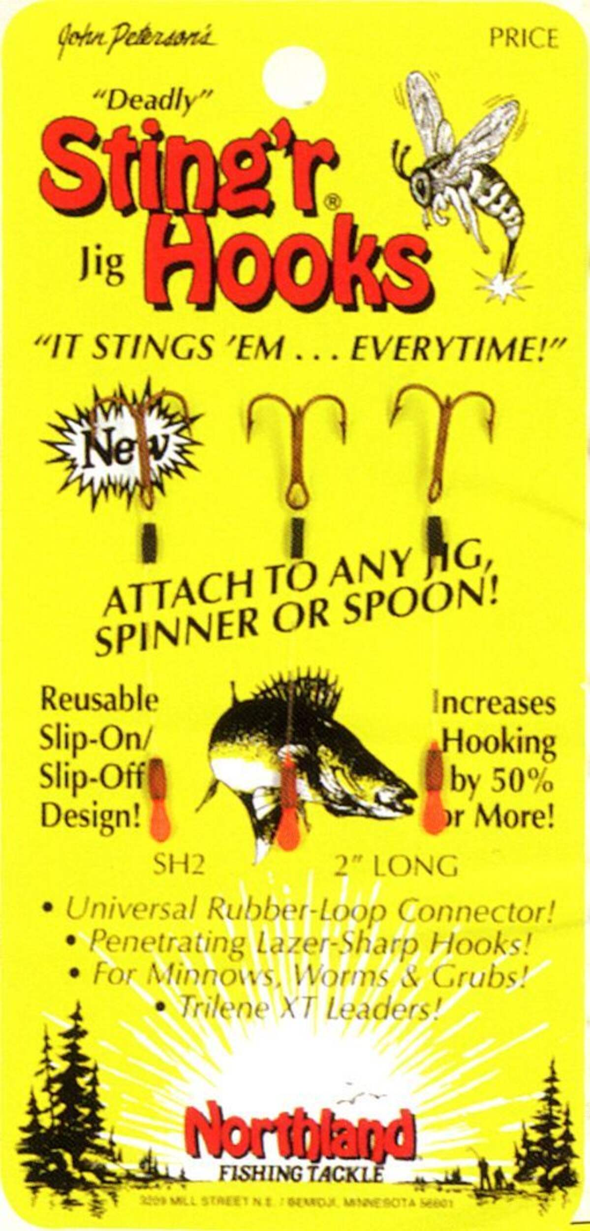 Northland Stinger Hook Front_Flat