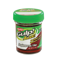 Berkley Gulp Alive Earthworms, Red Front_Elevated