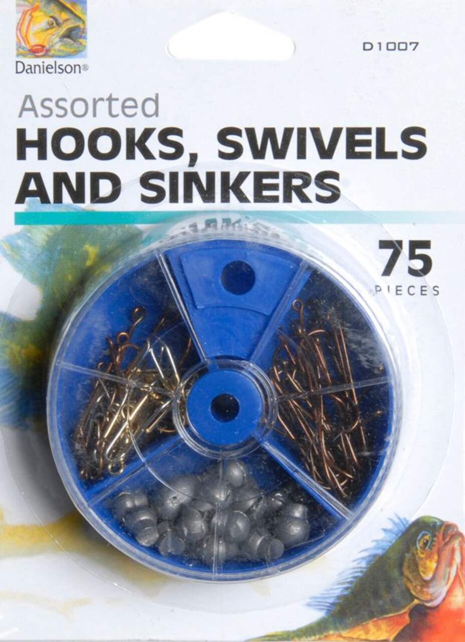 Assorted Hooks and Swivels