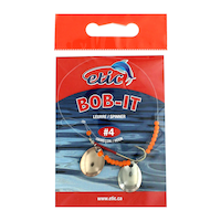 Cuiller tournante double ailette Etic Miracle, nickel, taille 1