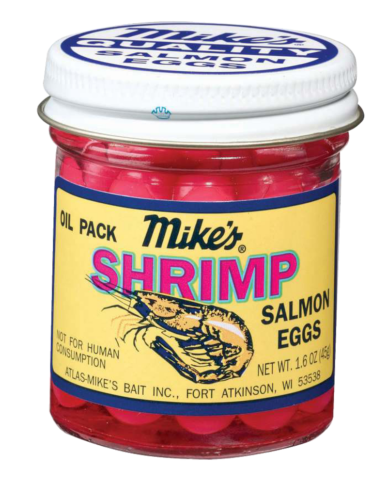 mike's shrimp salmon eggs