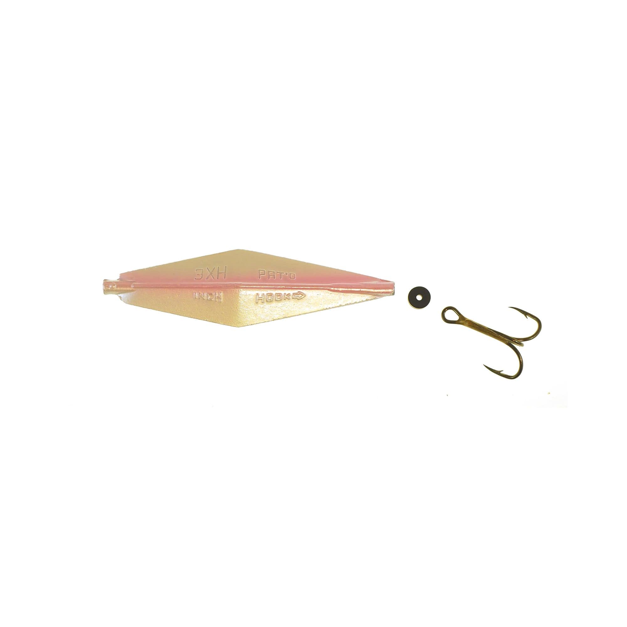 Buzz Bomb Lure, Pink Pearl, 3-in