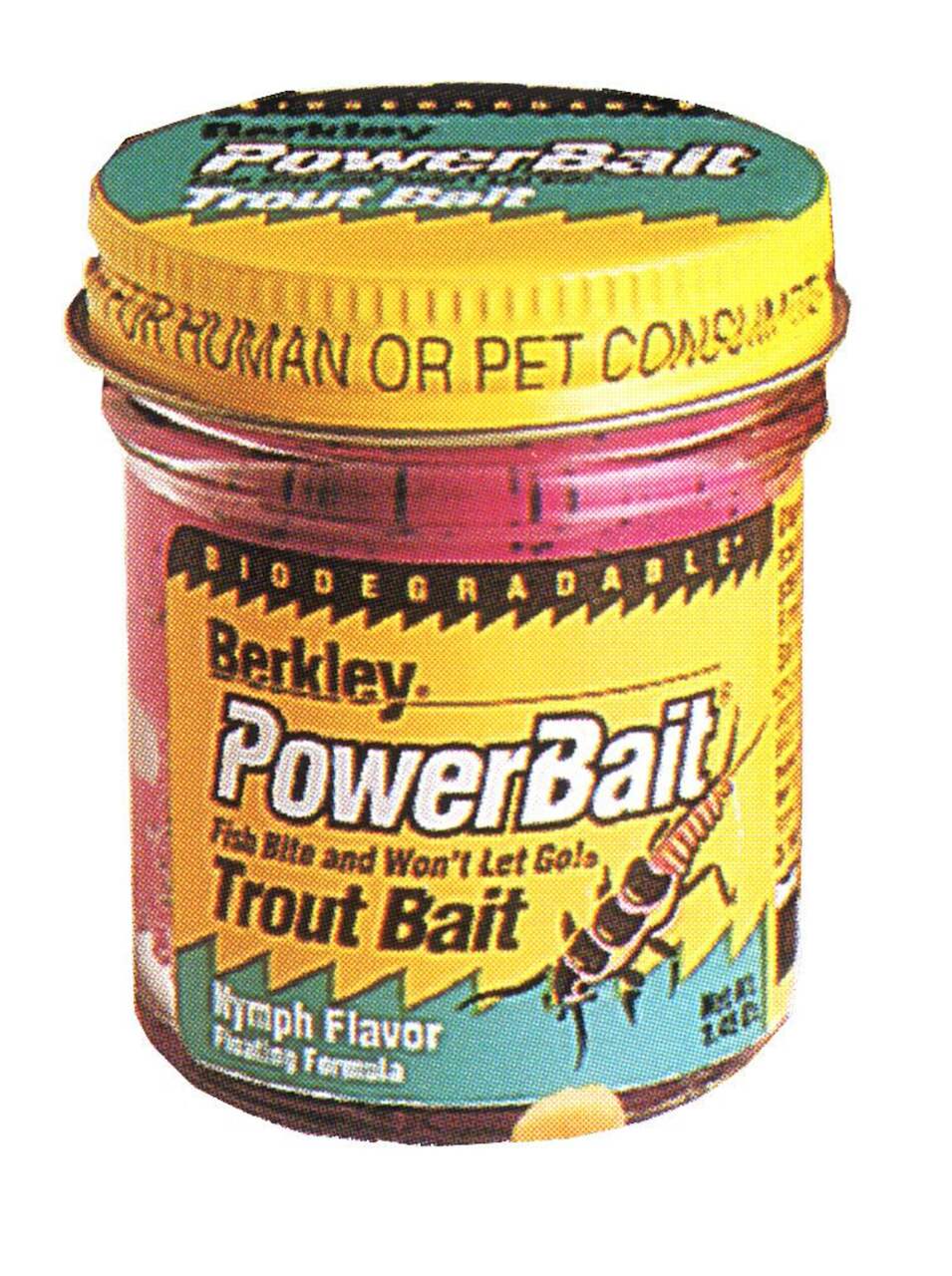 Berkley Powerbait Glitter Trout Bait Salmon Red Batter for Sinking
