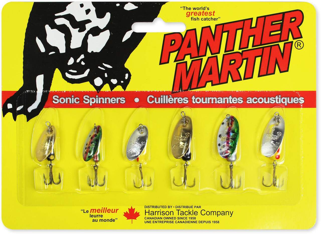 Panther Martin Sonic Spinner Kit, 6-pk