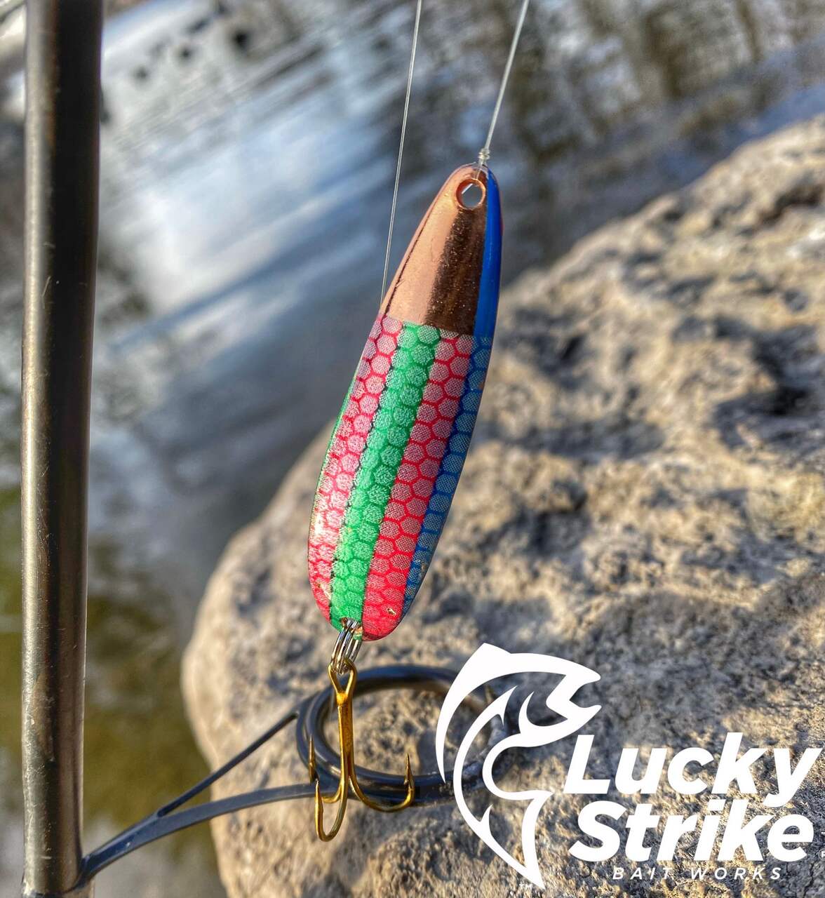 Buy Strike Pro Diving SS Trout Lure Rainbow 2g online at