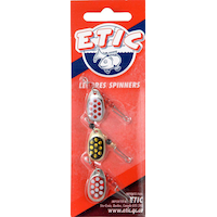 Etic Spinner Lure, French Blade Front_Flat