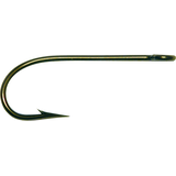 Hameçon monté Mustad Kirby au fini bronze, taille 1/0 Side_Right