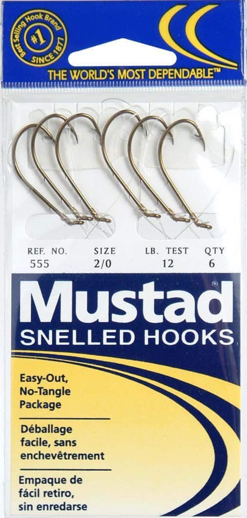 S701-3/0 SNELLED HOOK 12 MO