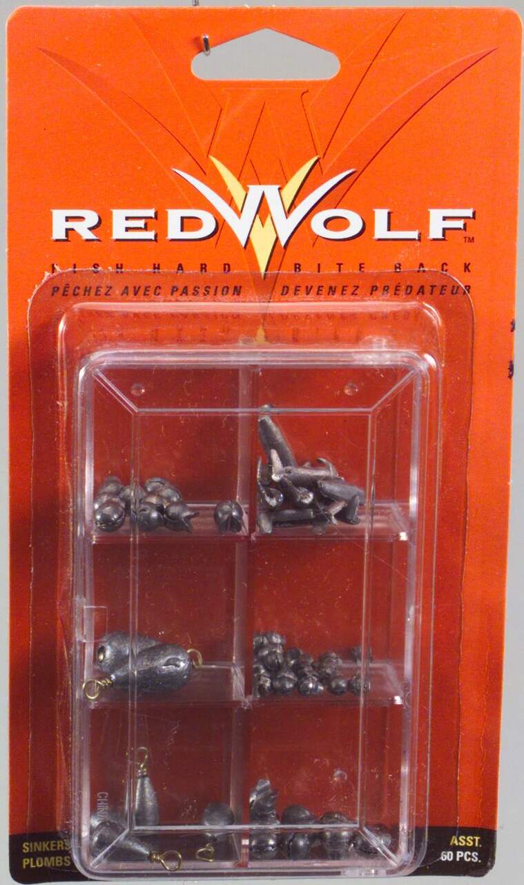 Red Wolf Dial Box Weight Sinker