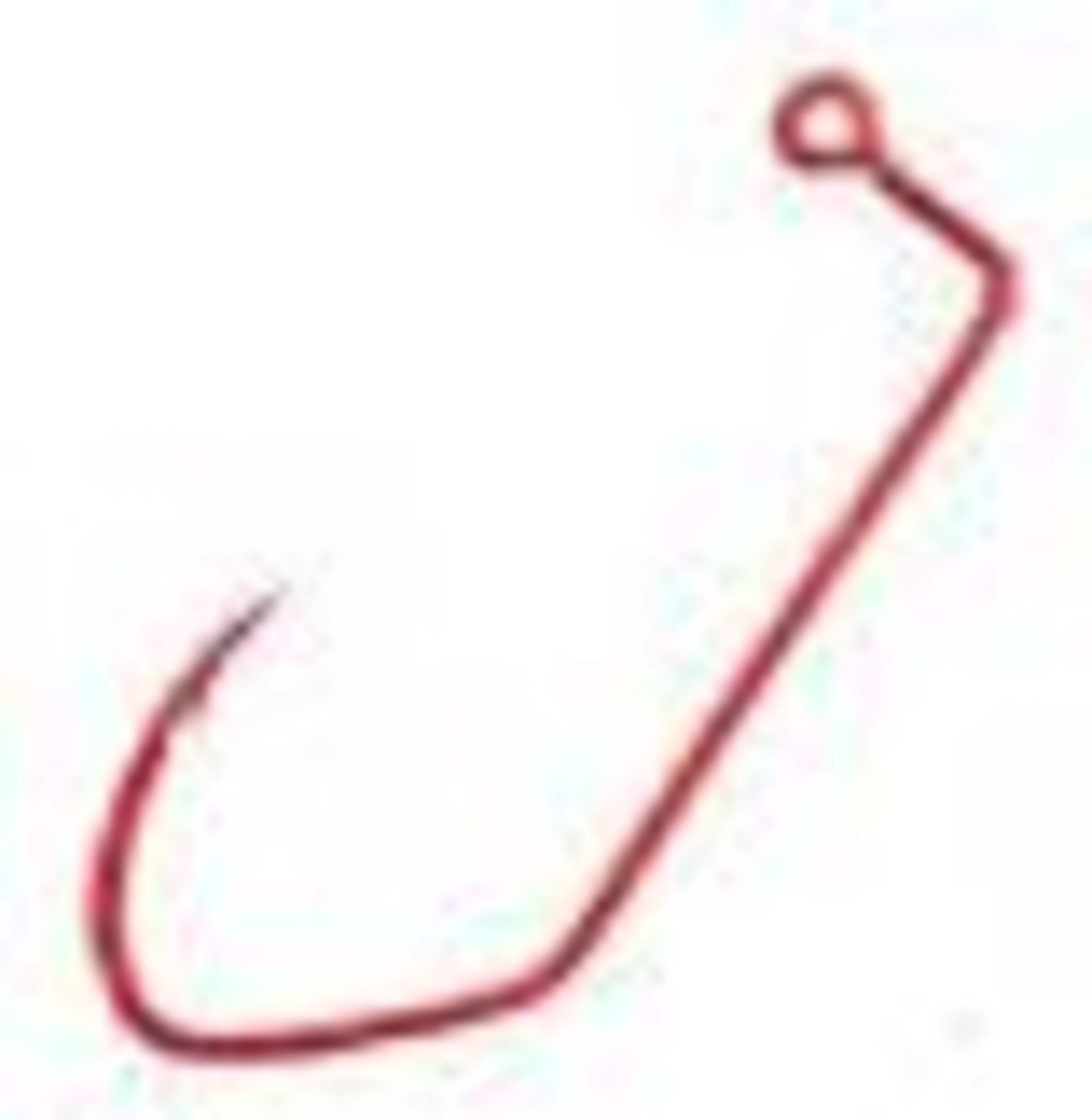 Leurre dandinette XCalibur Sickle, rouge Front_Angled_Left