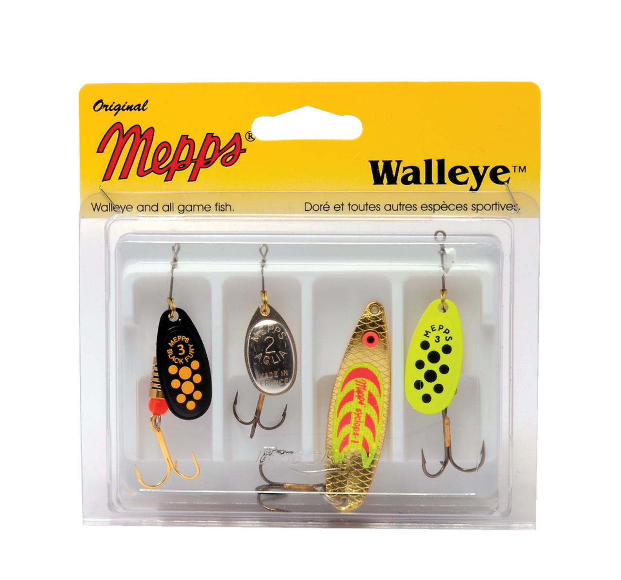 Mepps Walleye Lure Kit, 4-pk