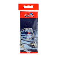 Etic Ball Bearing Steel Leader, 2-pk Front_Flat