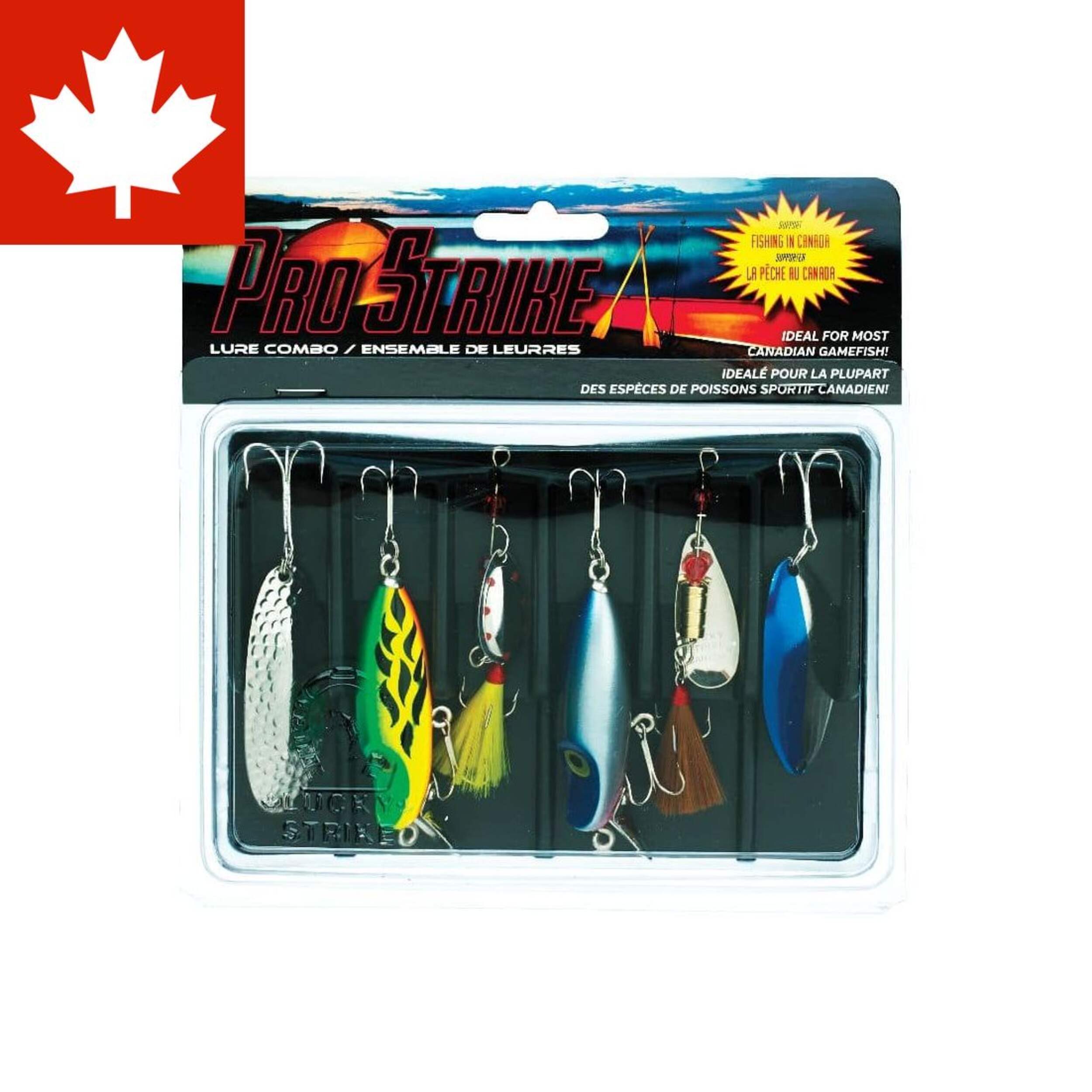 Leurres de pêche Lucky Strike Pro Strike Front_Flat