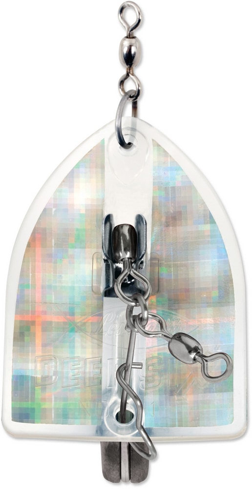 Luhr Jensen Deep Six Diver, Clear/Silver Disco Tape Canadian Tire