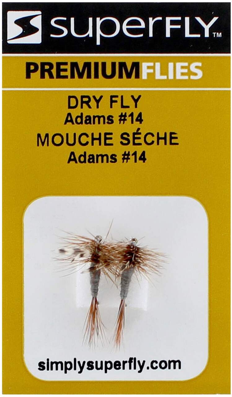 Superfly Dry Fly, Size 14