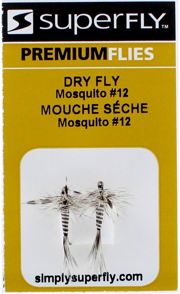 Superfly Dry Fly, Size 12