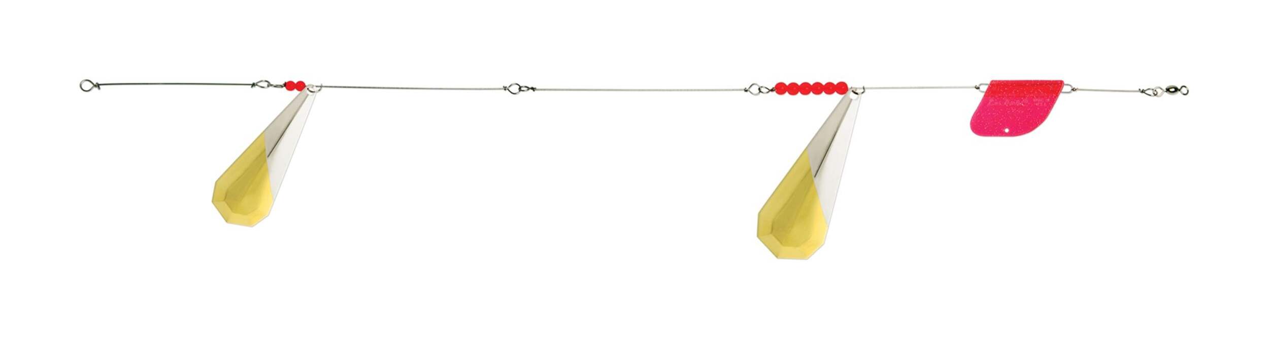 Luhr-Jensen Ford Fender Lake Troll, 50/50 Brass Nickel Side_Right