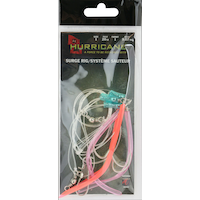 Hurricane Mackerel Surge Rig, 3-Hook Front_Flat