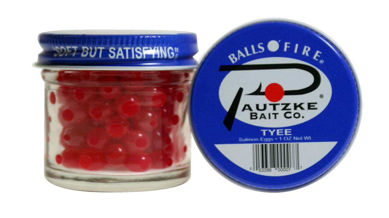 Pautzke Balls 'O Fire™ Salmon Eggs Bait, 1-oz