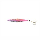 Halibut Spinnow Pink Holographic - Buzzbomb Tackle Inc