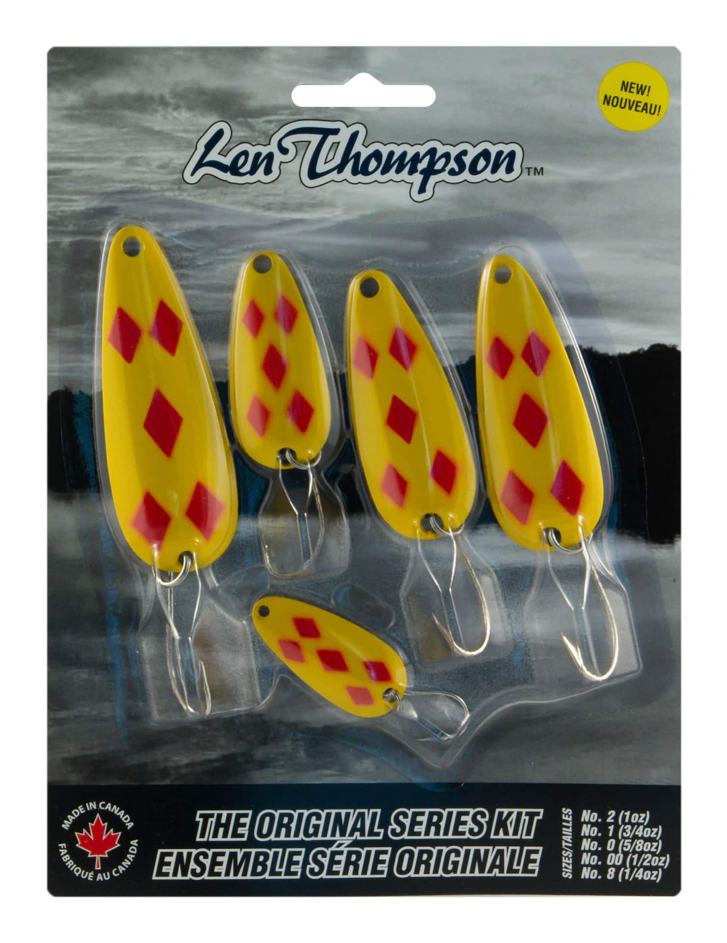 Len Thompson 5 Of Diamonds Spoon Kit, Siwash, 5-pc