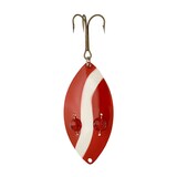 Lucky Strike Red Flash Wiggler Lure, 2-in Front_Flat