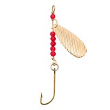 Lucky Strike Victor Spoon Fishing Lure, 1-in Front_Flat