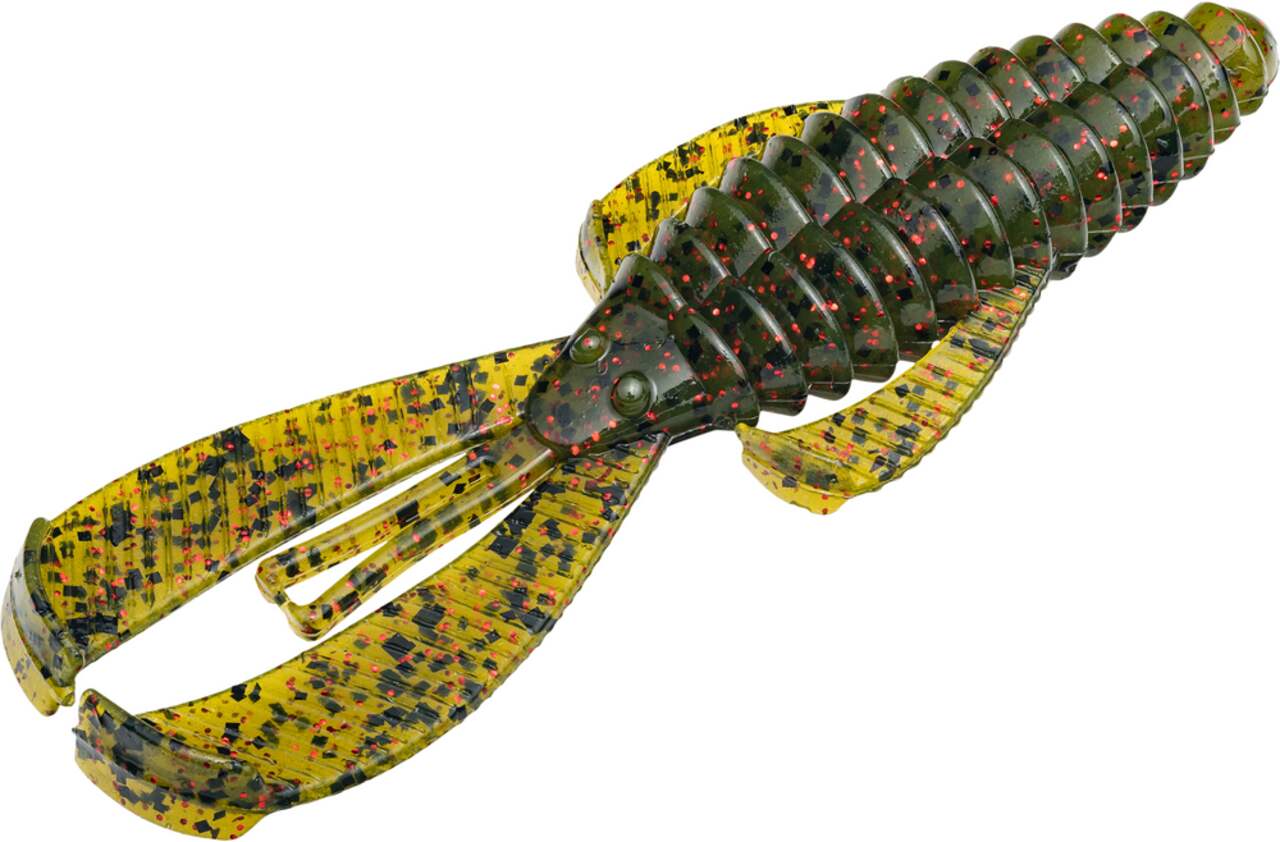 Strike King Rage Tail Bug Fishing Lure, 4-in