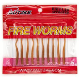 Pautzke Soft Plastic Fire Worm Front_Flat