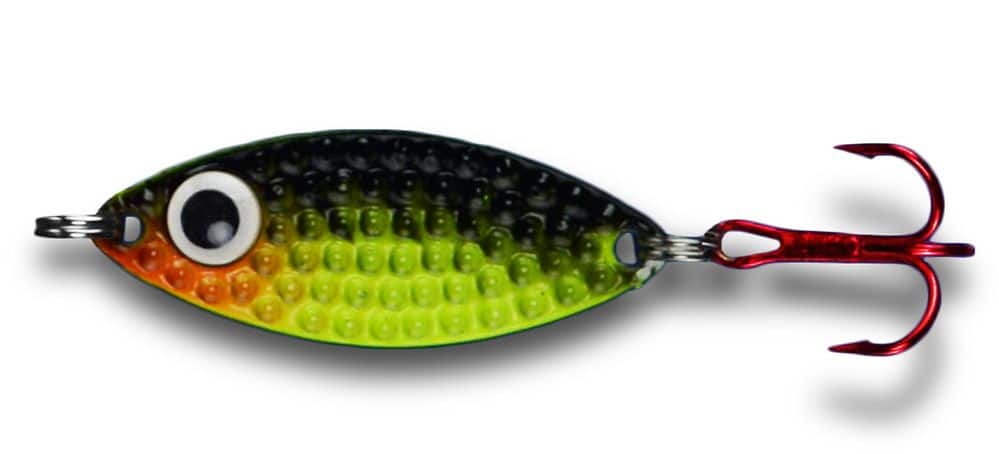 PK Lures Spoon Fishing Lure, Fire Tiger, 3/4-oz