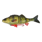 LURE FISHING SOFT LURES BOXSB PRCH - Fluo orange, Fluo yellow