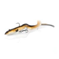 Savage Gear 3D Real Eel Pre-Rigged Bait, 8-in Front_Angled_Left