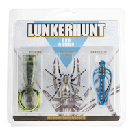 Lunkerhunt Bug Bait Combo, 3-pc Front_Flat