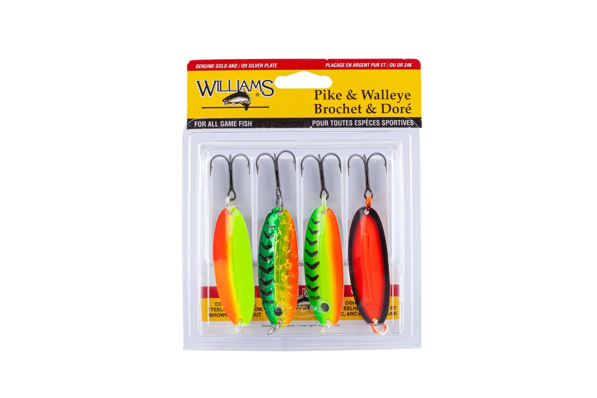 Williams Pike and Walleye Lure Kit