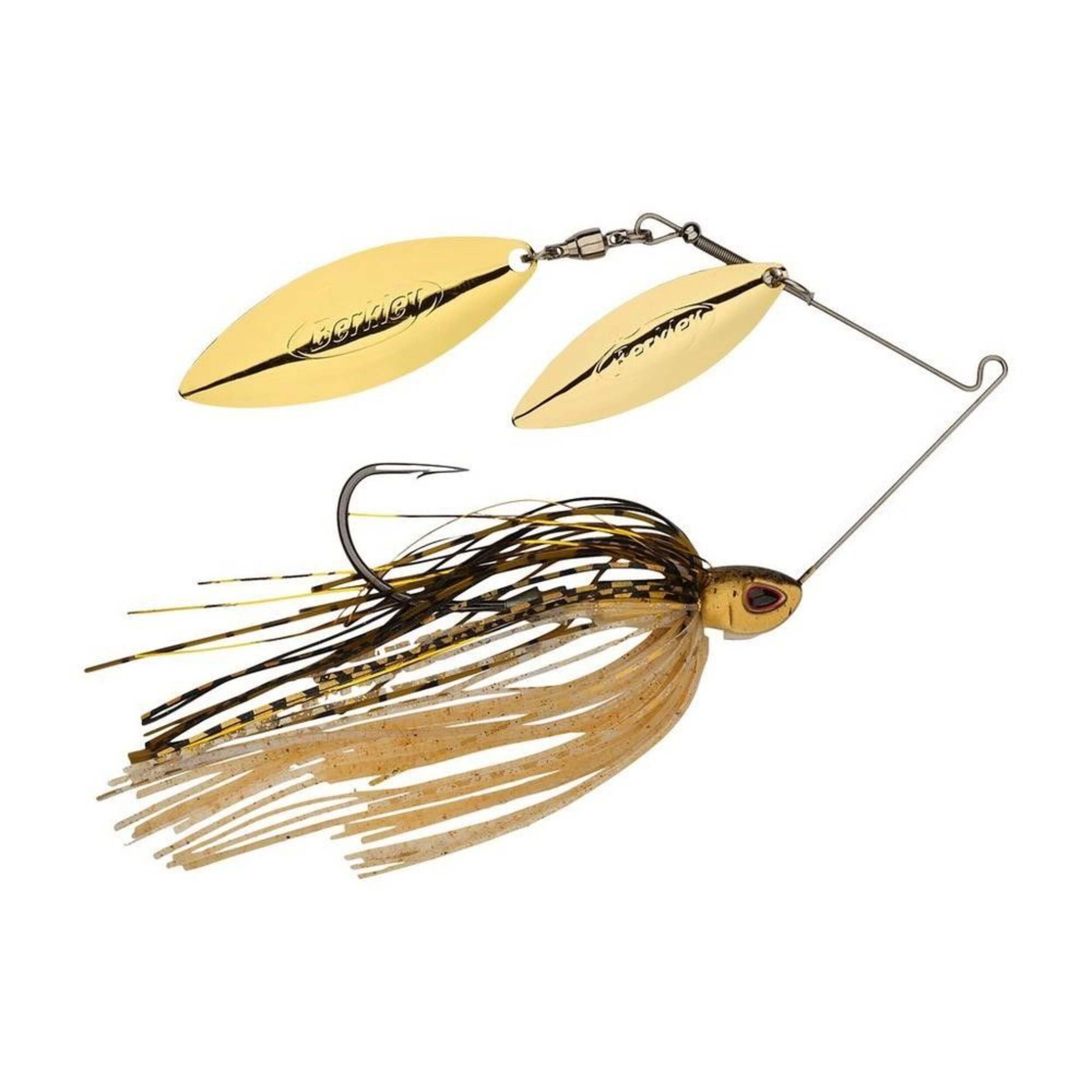 Berkley Power Blade Compact Spinnerbait Fishing Lure with Hand Tied ...