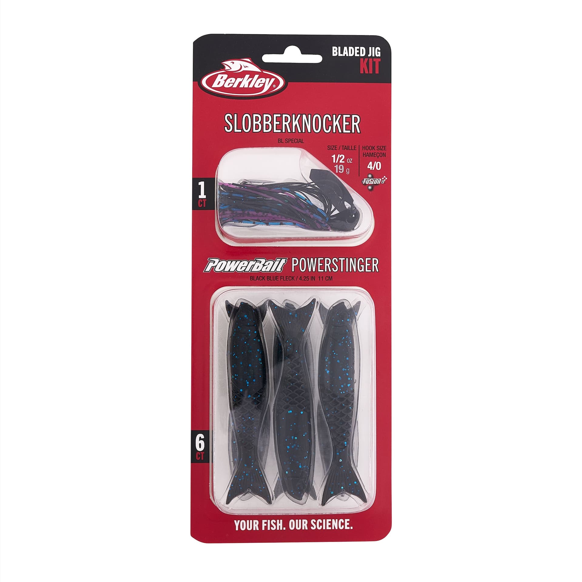 Berkley Slobberknocker & PowerBait® PowerStinger Bladed Jig Kit