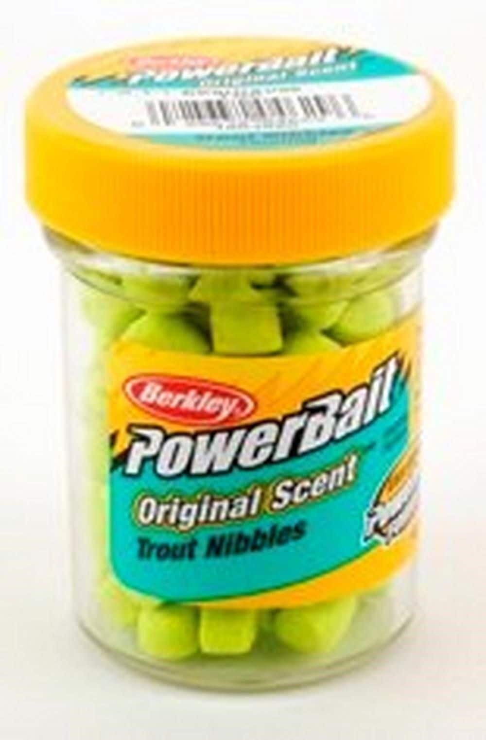 PowerBait Natural Scent Trout Bait Chartreuse, Attractants