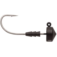 VMC RedLine Series™ Tungsten Ned Head Fishing Jig, #1/0, Matte Black, 3/16-oz Side_Right