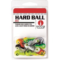 Dandinette sphérique dure VMC, couleurs variées, 1/4 oz, paq. 10