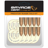 Savage Gear Predator Teaser Tail 10-Piece Lure Kit Assortment Front_Flat