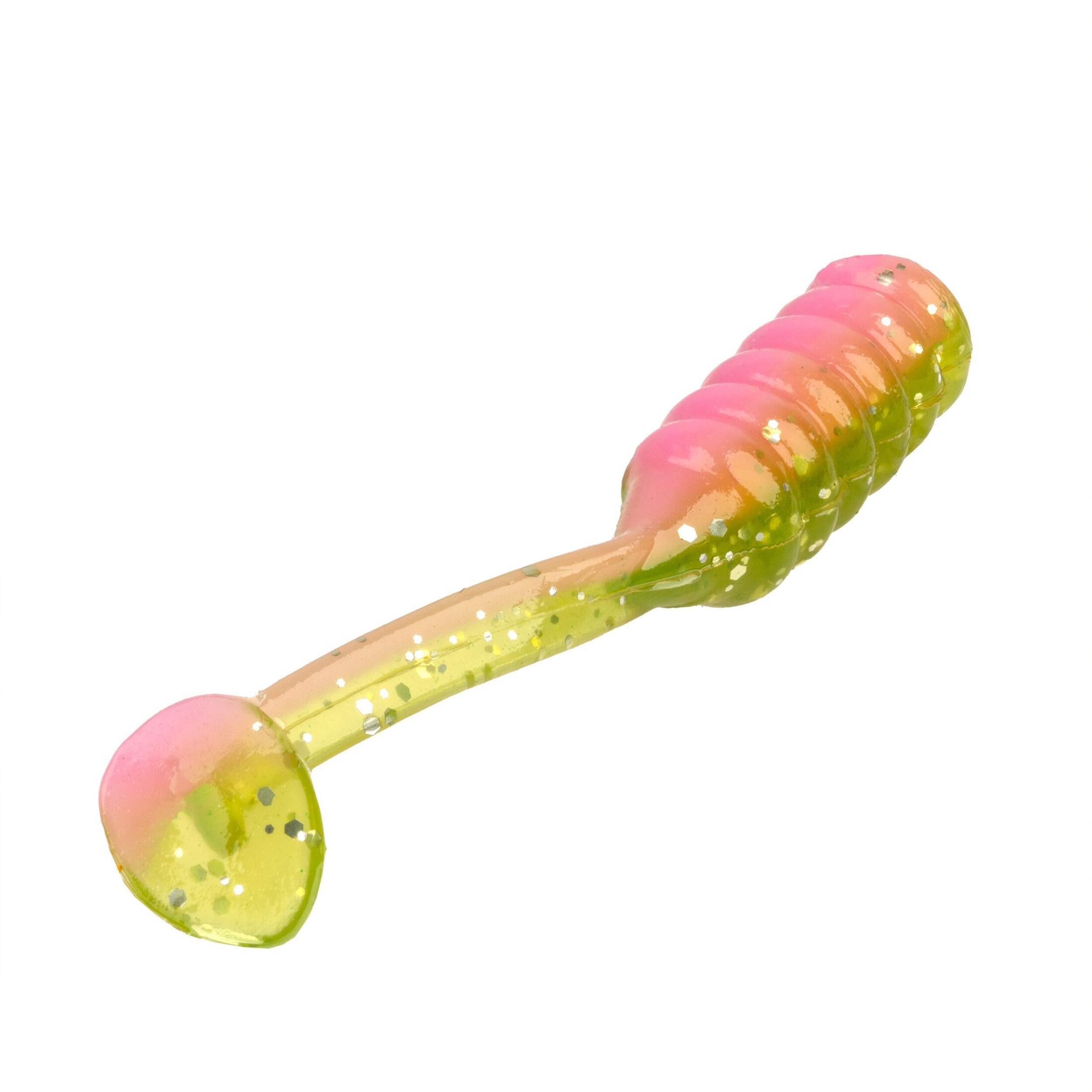 Mr. Crappie Teen-Zee 2-in Electric Chicken Slabalicious Swimbait Front_Three_Fourths_Angled_Left