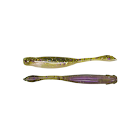 X Zone Pro Series 3.25-in Hot Shot Minnow 8-pk Bass Candy Soft Bait Composite_or_Mixed